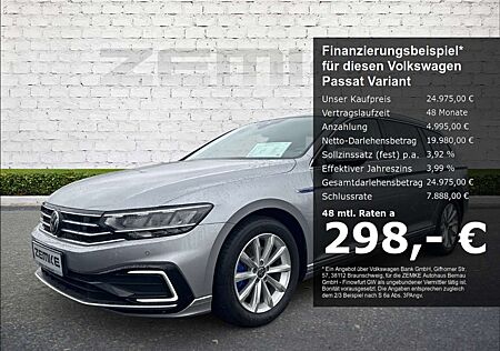 VW Passat Variant Volkswagen GTE 1.4 TSI DSG Hybrid 3,99% StandHZG Navi Leder L
