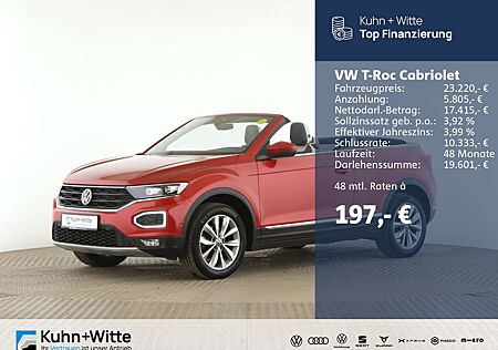 VW T-Roc Volkswagen 1.5 TSI Style *LEDER*AHK*Kamera*