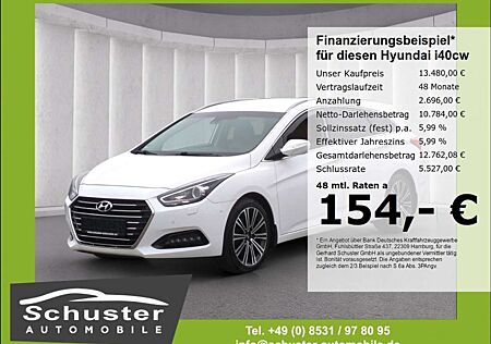 Hyundai i40 Premium 2.0GDI*Autom AHK Leder R-Kam Navi