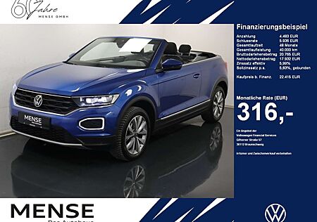 VW T-Roc Volkswagen Cabriolet 1.5 TSI Style Navi RearView BlindSpot Si