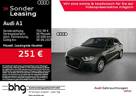 Audi A1 25 TFSI Sportback S tronic advanced