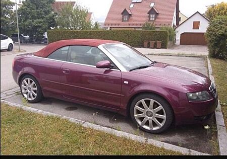 Audi A4 Cabriolet 2.5 TDI Scheckheft Einzelstück