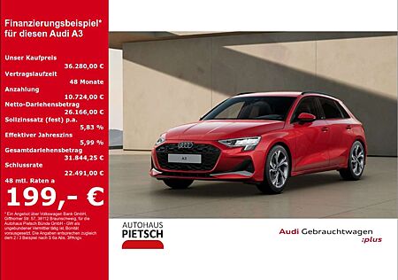 Audi A3 Sportback 30 TFSI S line AHK LED ACC