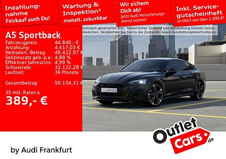 Audi A5 40 TFSI quattro S tronic S line LED