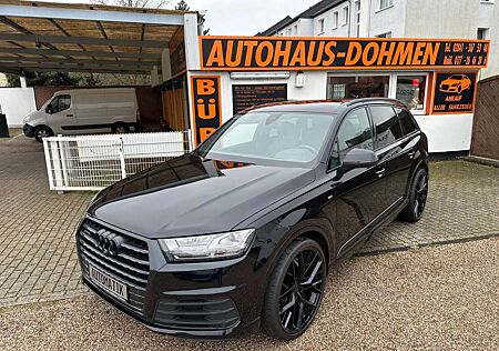 Audi Q7 3.0 TDI 4x4+S-Line+23 Zoll+Scheckheft+7 Sitze