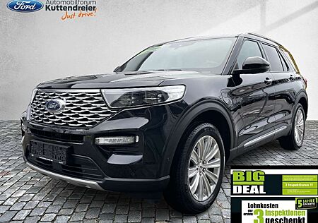 Ford Explorer Plug-in-Hybrid Platinum Glasdach Navi