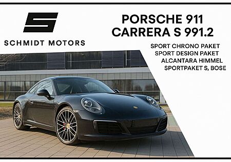 Porsche 911 Carrera S 991.2 Sport-Chrono Alcantara PASM