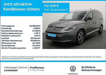 VW Caddy Volkswagen Maxi Style DSG 7-SITZER AHK KAM ACC SHZ