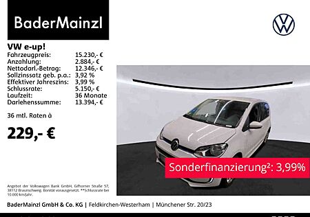 VW e-up! Volkswagen e-up! Active Kamera LED SHZ WSS-Heiz. Alu PDC