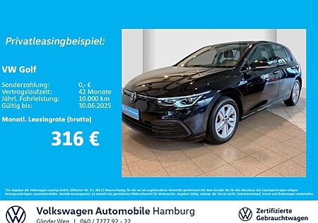 VW Golf Volkswagen VIII 1.5 eTSI DSG Life DSG IQ Light Parklen