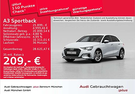Audi A3 30 TFSI S tronic advanced S line Vi