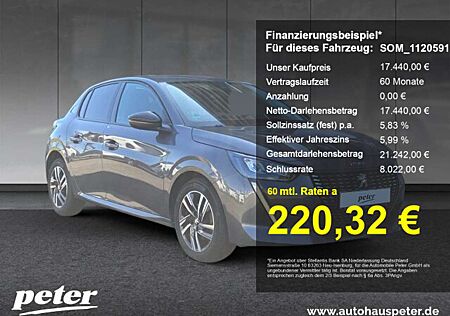 Peugeot 208 Allure Pack 100 +SHZ+Navi+Kamera+LED+Mirror+