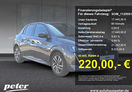 Peugeot 208 Allure Pack 100 +SHZ+Navi+Kamera+LED+Mirror+