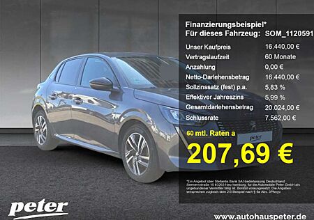 Peugeot 208 Allure Pack 100 +SHZ+Navi+Kamera+LED+Mirror+