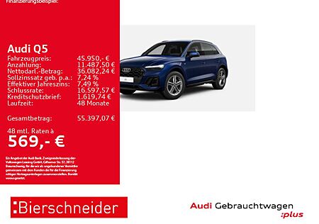 Audi Q5 45 TFSI qu S-Line Black AHK MATRIX 360 ACC