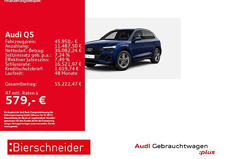 Audi Q5 45 TFSI qu S-Line Black AHK MATRIX 360 ACC