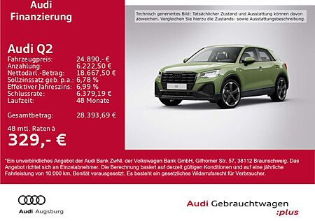 Audi Q2 S line 35 TFSI S tronic 8-fach bereift