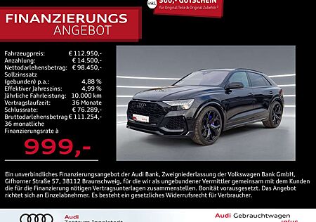 Audi RS Q8 HD-MATRIX Keramik Pano 305km/h RS-AGA 23"
