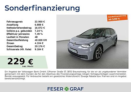 VW ID.3 Volkswagen Pro Performance Business 150 kW ACC Matrix