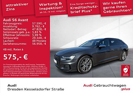 Audi S6 3.0 TDI Q. Pano AHZV Kamera DAB