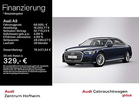 Audi A8 60 TFSIe Lang qu tip*Air*B&O*HUD*Pano*LED*Vir