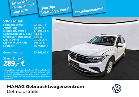 VW Tiguan Volkswagen 1.5 TSI LIFE Navi LED 6-Gang