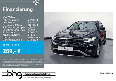 VW T-Roc Volkswagen 1.0 TSI Life- LED-Scheinwerfer Navigations