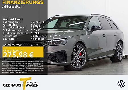 Audi A4 40 TFSI Q 2x S LINE LM19 KAMERA NAVI+ V