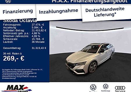 Skoda Octavia Combi RS iV 1.4 eTSI MATRIX+PANO+HUD+NAV