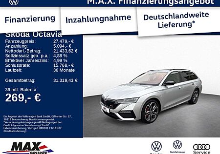 Skoda Octavia gebraucht kaufen Skoda Octavia Combi RS iV 1.4 eTSI MATRIX+PANO+HUD+NAV