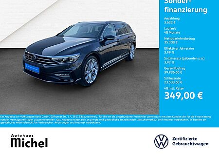 VW Passat Variant Volkswagen 2.0 TSI DSG Elegance R-Line IQ-Light Standheizu...