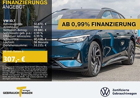 VW ID.7 Volkswagen Tourer GTX 4M UPE78 LM20 AHK NAVI KAMERA