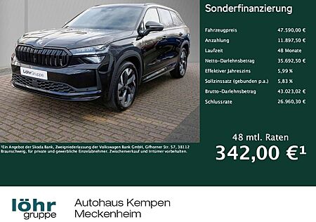 Skoda Kodiaq 2.0 TDI Sportline 7 SITZER|PANO|CANTON|VOLL