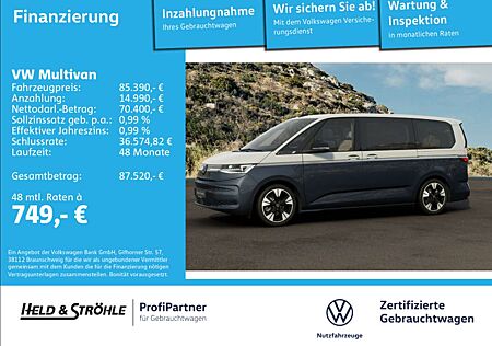 VW T7 Multivan Volkswagen Style LÜ 1.5 eHybrid 4M 19 AHK 5J.GAR.