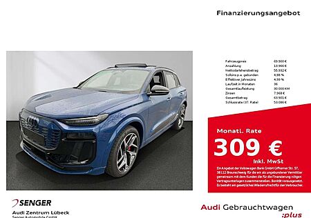 Audi Q6 e-tron Edition One blue Pano. B&O AHK Matrix