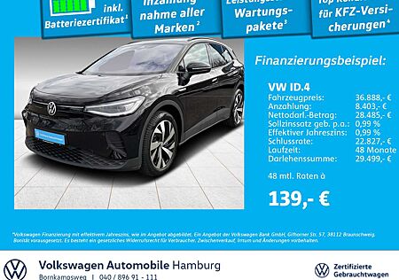 VW ID.4 Volkswagen Pro Performance 204 PS / 77 kW LED Navi