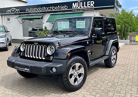 Jeep Wrangler 2.8 CRD Aut."SAHARA"+LEDER+NAVI+LED+AHK