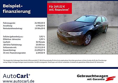 VW Passat Variant Volkswagen Business 2.0 TDI BusinessPrem. KLIMA LED NAVI LED