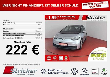 VW ID.3 Volkswagen Pro Performance 150/58 222,-ohne Anzahlung Navi