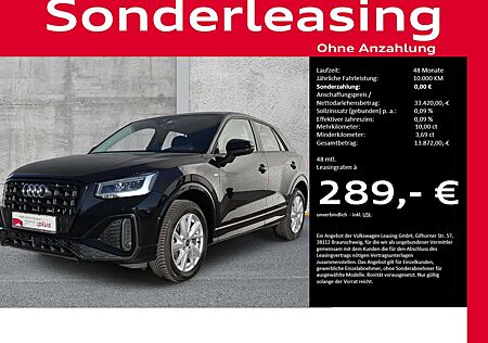 Audi Q2 35 TFSI S line LED LEDER KAMERA AHK