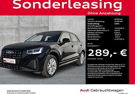Audi Q2 35 TFSI S line LED LEDER KAMERA AHK
