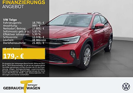 VW Taigo Volkswagen 1.0 TSI STYLE LM17 MATRIX KAMERA