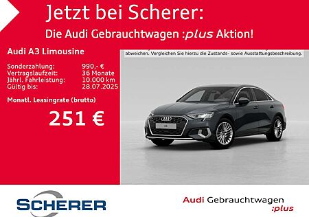 Audi A3 advanced 35 TFSI S tronic CARPLAY E