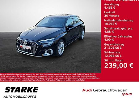Audi A3 Sportback 35 TDI S tronic advanced NaviPlus LED...