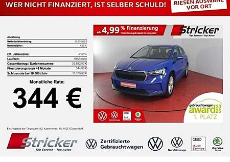 Skoda Enyaq iV80 344,-ohne Anzahlung AHK Navi Kamera Sitzheiz