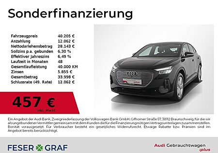Audi Q4 e-tron Sportback 45 e-tron Navi/ACC plus/R-Kamera