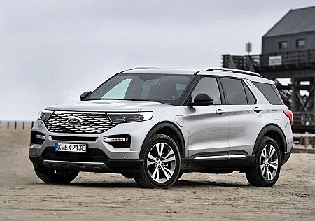 Ford Explorer Platinum Hybrid,Leder,ACC,Pano,360°Kam,7-Sitzer