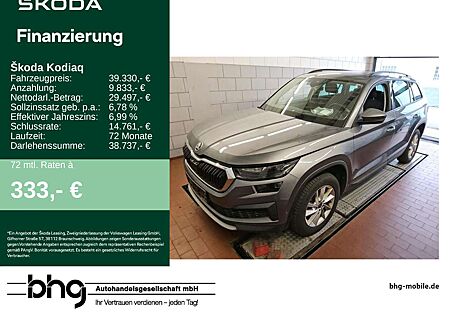 Skoda Kodiaq 2.0 TDI 4x4 DSG Tour Standhzg. ACC-Front-