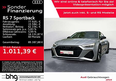 Audi RS7 gebraucht kaufen Audi RS7 Sportback 4.0 TFSI quattro LED/Head-up/Pano/