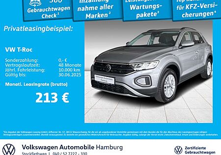 VW T-Roc Volkswagen 1.0 TSI Life Sitzhzg Navi Kamera CarPlay